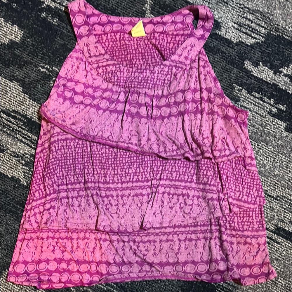 Faded Glory purple Tank Top